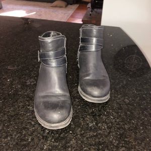 Black Heeled ankle boots